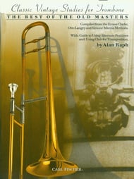 CLASSIC VINTAGE STUDIES FOR TROMBONE cover